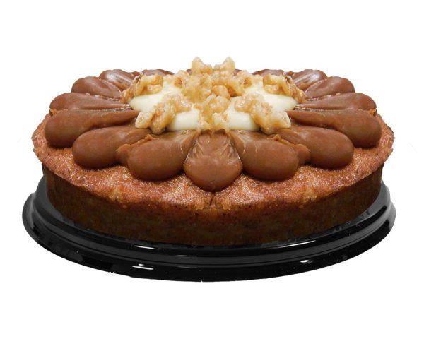 Torta de banana y dulce de leche