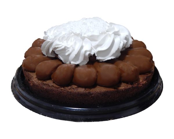 Brownie de dulce de leche & merengue