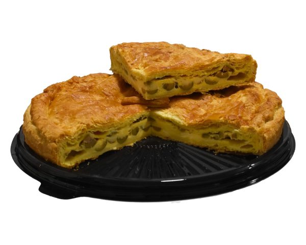 Torta de queso y aceitunas