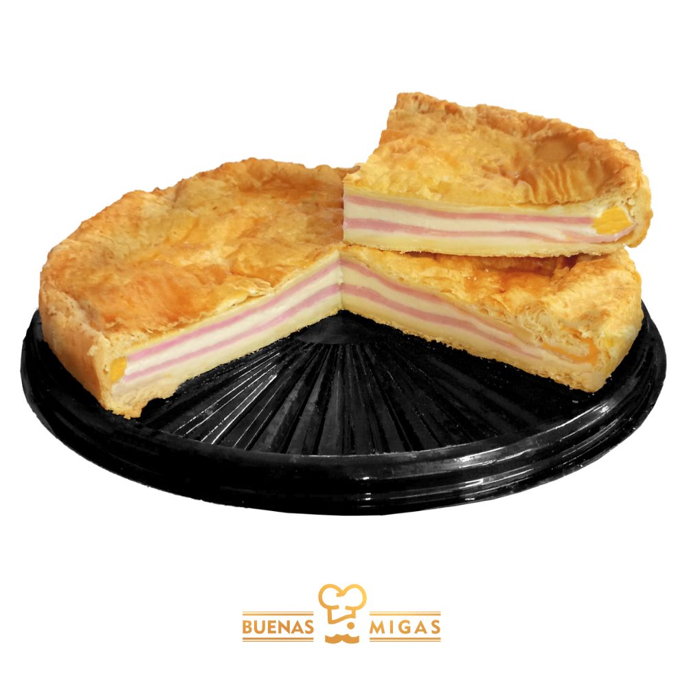 TORTA DE JAMÓN Y QUESO BUENAS MIGAS