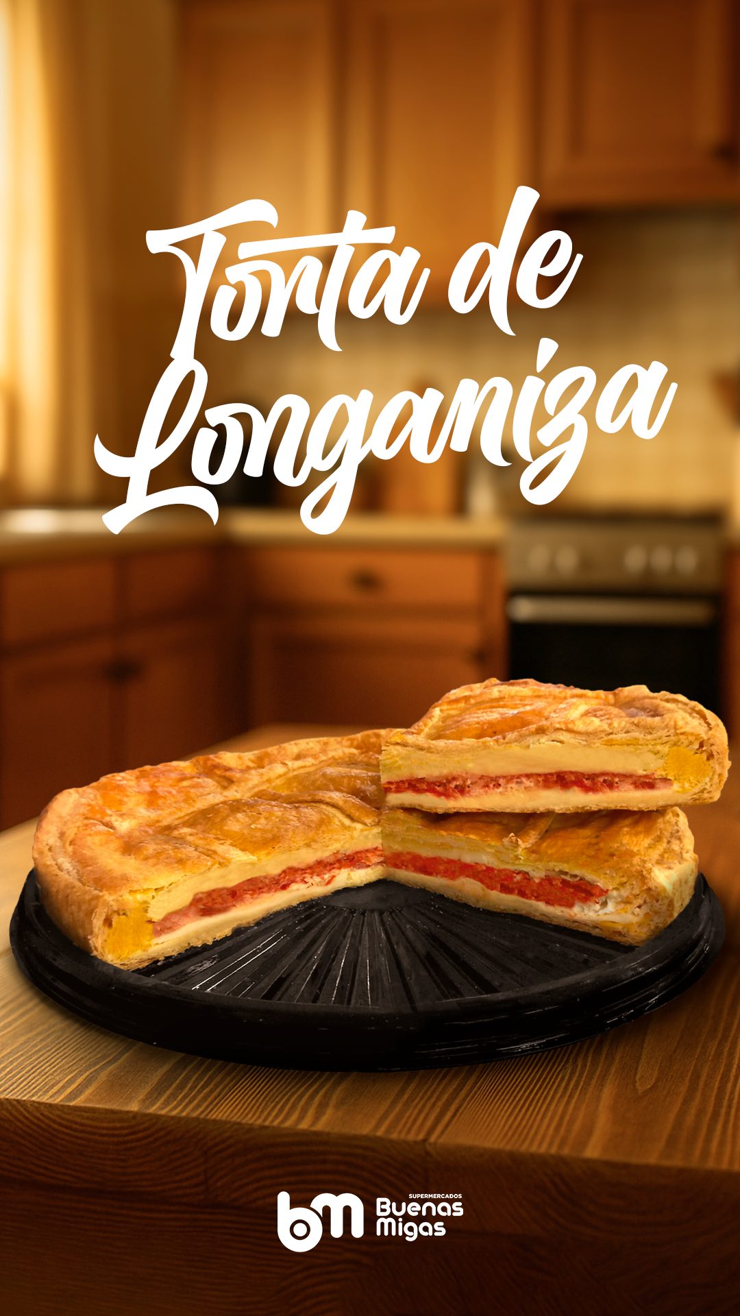 TARTA DE LONGANIZA BUENAS MIGAS