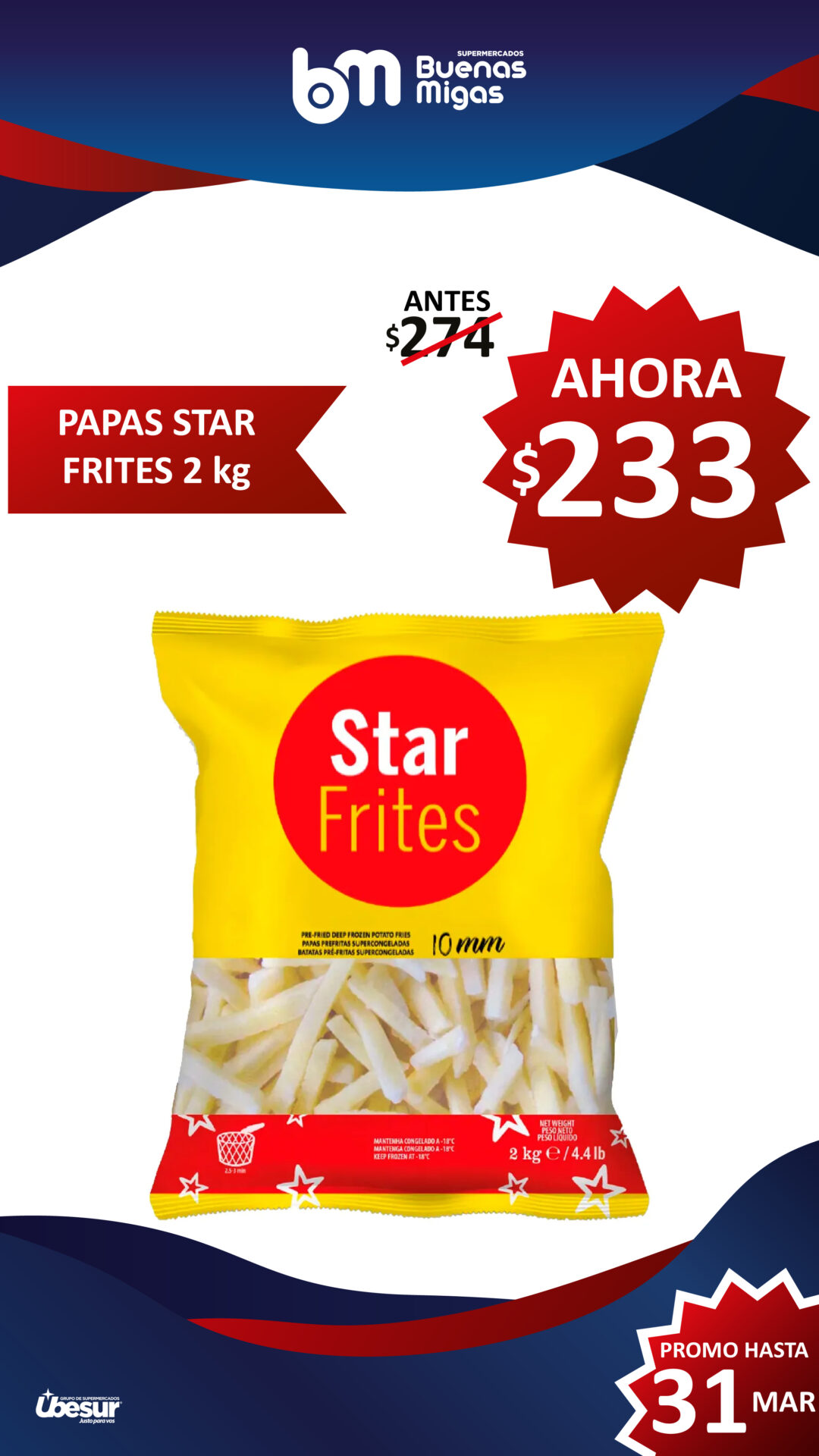 SUPER PRECIOS BUENAS MIGAS
